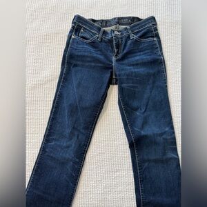 Wrangler Women's Boot Cut Jeans in Dark Blue Denim